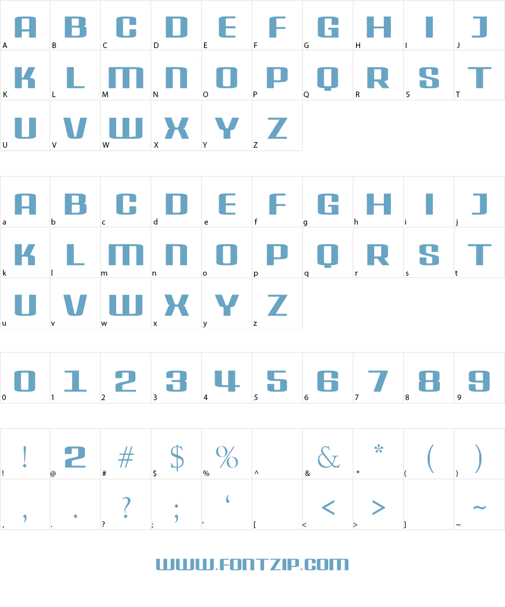 Delphinium Pro Font Character